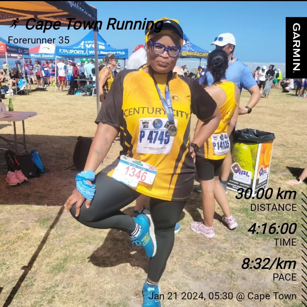 Fit_nhleks_Cpt's tweet photo. I have  a lot to say about the run but hey one thing I did my best and mostly I push #stylishmarathonrunner #NhlanhlaNkosiTheMarathonRunner #RunningWithTumiSole #runningwithmodiegi https://t.co/sevEkuyGDK