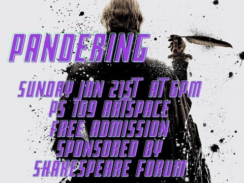 JericoDeAngelo8's tweet photo. I'm excited to take the stage today as Patroclus in the script-in-hand staged reading of "PANDERING" by  Patrick Thomas McCarthy.
Sponsored by The Shakespeare Forum.
Date: Sunday, January 21st, 2024
Time: 6:00 PM
PS 109 ARTSPACE, 215 E. 99th St, NYC
 Free!
#nycactor #nyctheater https://t.co/LJYsg0vfM1