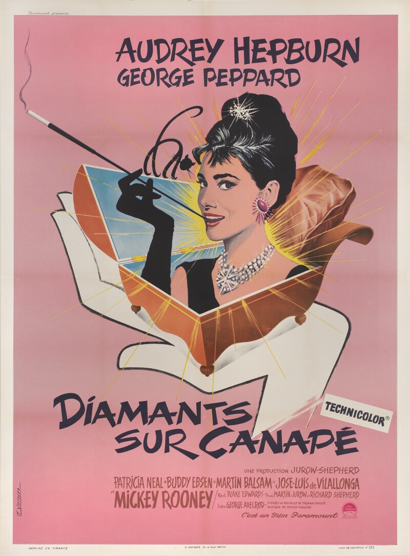 Did you know that in France, Breakfast at Tiffany's was known as 'Diamants Sur Canapé', which translates as 'Diamonds on Toast' 💎 I think it really encapsulates its hip elegance! #AudreyinParis #AudreyHepburn