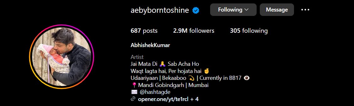 shreyreshu's tweet photo. It's 2.9Million NOW #AbhishekKumar is getting huge SUPPORT 

TROPHY BELONGS TO ABHISHEK https://t.co/GW94oTgzln