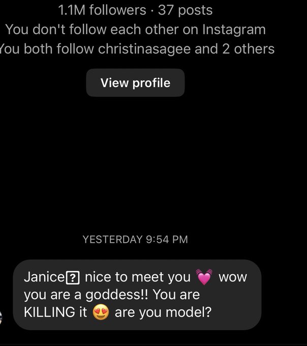 girls the agencies running ur accounts are making u look stupid in the DMs https://t.co/h0VyfqBocq