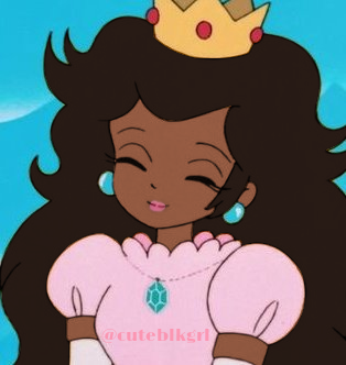cuteblkgrl's tweet photo. Love this art style so much! #blackedit #blackprincesspeach https://t.co/4Yr3mwLtpc