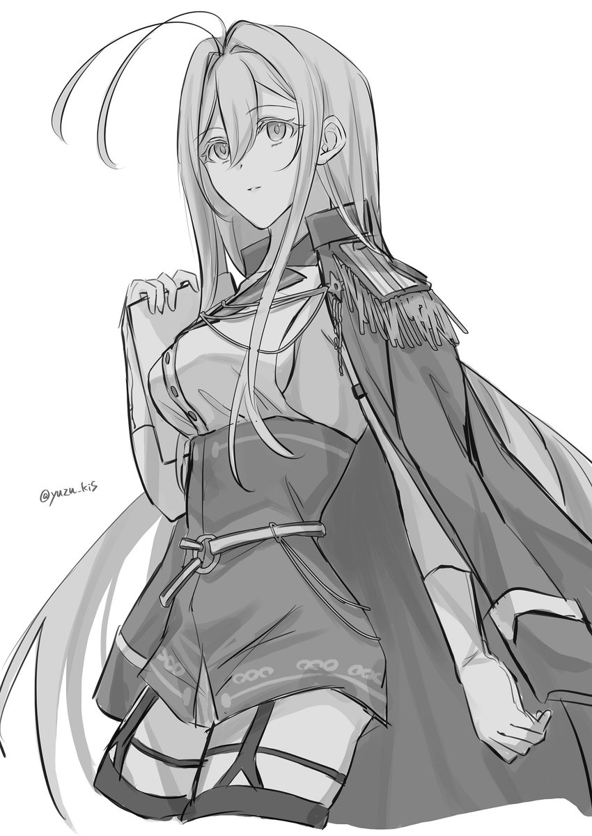 軍服を少しいじりましたレーナさんrkgk