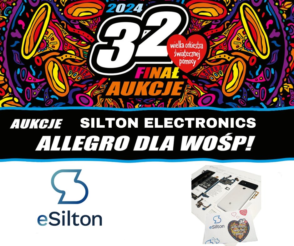 Przy współpracy z polskim Tech YouTube, sklep Silton Electronics ma zaszczyt przekazać na 32 Finał WOŚP coś niepowtarzalnego! 📷

W tym roku celem finału są "Płuca po pandemii".
Werble proszę! 📷

Google Pixel 2XL Panda Teardown Project
Oprawiony w nowoczesnej ramie, przełomowy