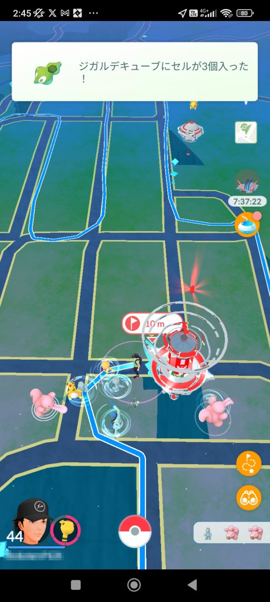 Equusaholic's tweet photo. ｛ポケモンGO　ルート機能｝
3461mコースの検証33日目

3個　２
2個　３
1個　２
0個（セル沸かず）　１
#ポケモンGO
#ルート
#ルート機能 https://t.co/7hWrgEVLGA