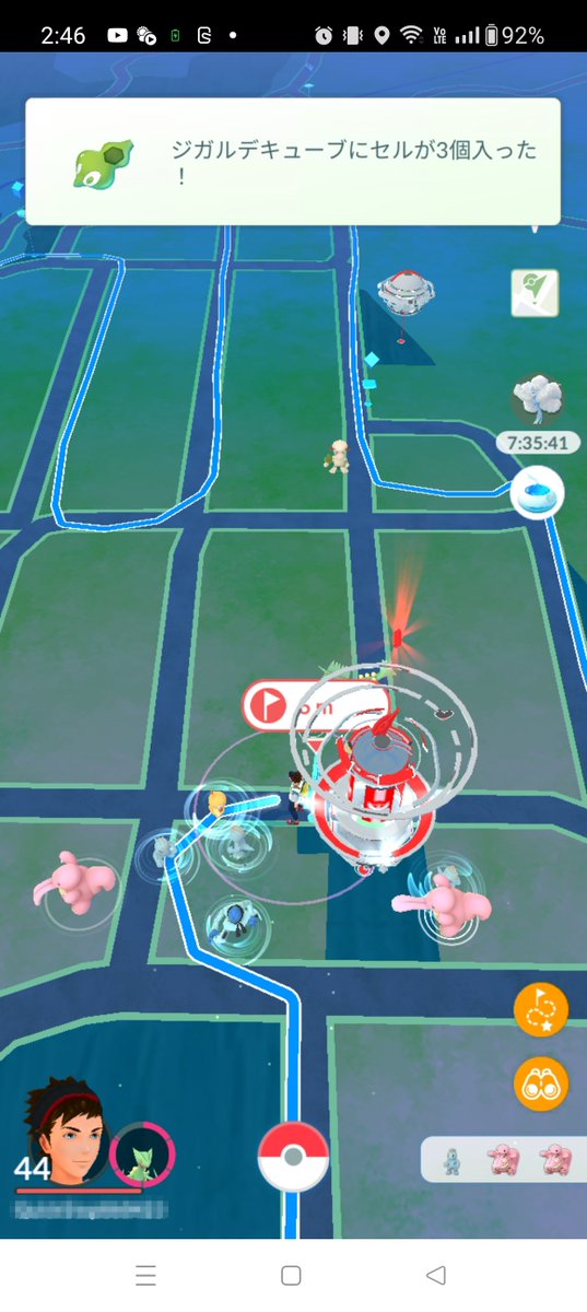 Equusaholic's tweet photo. ｛ポケモンGO　ルート機能｝
3461mコースの検証33日目

3個　２
2個　３
1個　２
0個（セル沸かず）　１
#ポケモンGO
#ルート
#ルート機能 https://t.co/7hWrgEVLGA