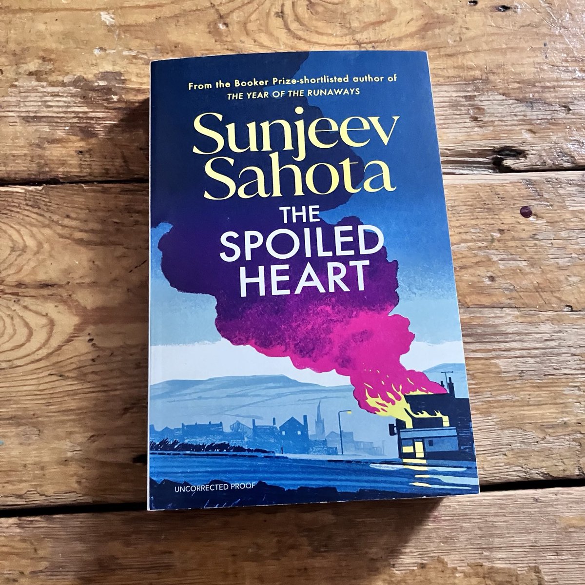 Out 25 April from ⁦@HarvillSecker⁩ - the new novel from Sunjeev Sahota, one of the North’s (and the UK overall) finest writers #thespoiledheart
