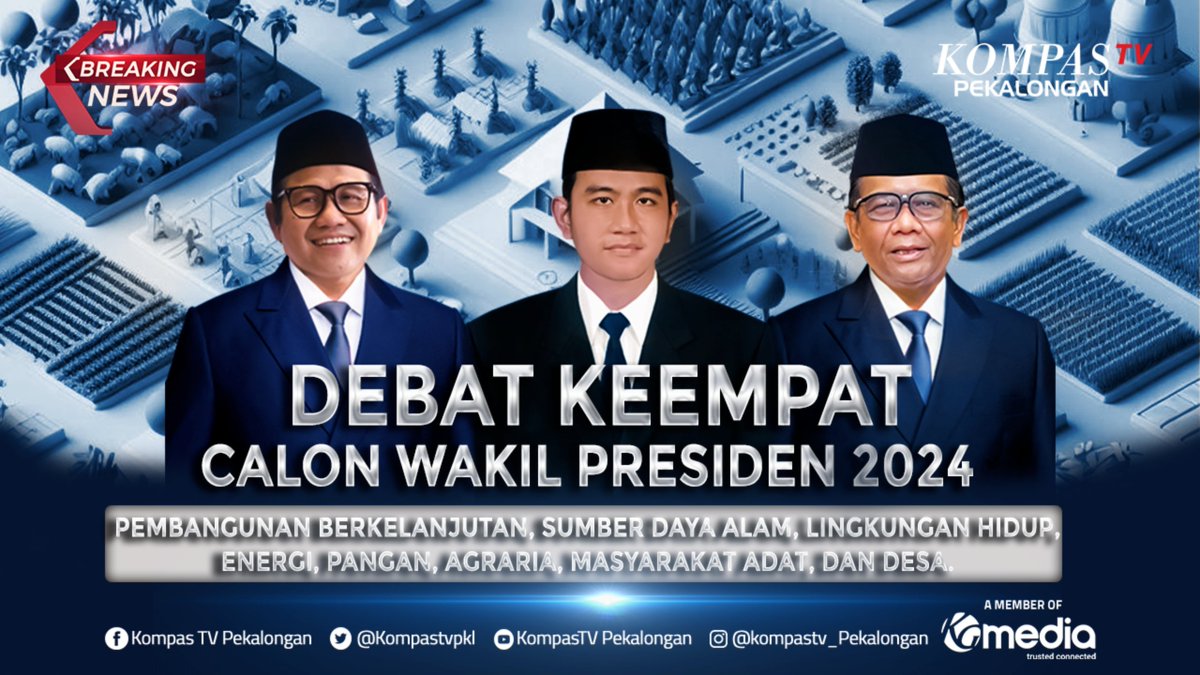 kompastvpkl's tweet photo. Debat Keempat Pilpres 2024

Bisa ditonton di sini

https://t.co/9v7ERvbGr0 https://t.co/9USDp0ob5Z