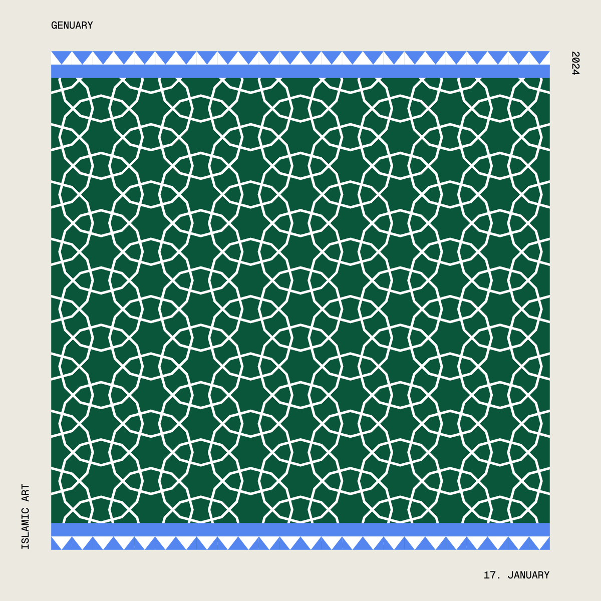 m2rt's tweet photo. Genuary — Inspired by Islamic art

#genuary #genuary2024 #genuary17 #p5js https://t.co/BonBD9hCWv