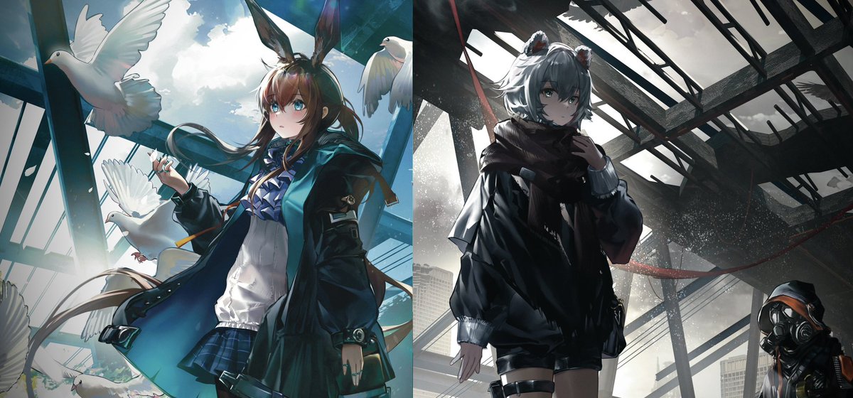 cropped peek of a piece I did for Arknights 4th Anniversary Artbook 😌

yostar.store/products/arkni… 
shop.yostar.co.jp/products/detai…
#Arknights4thAnniv #アークナイツ4周年