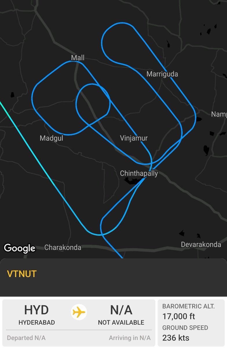 And guess what .... FLY91 wrote 91 in the sky at 17000ft over Hyderabad. 

FLY91's 1st ATR 72-600 

#BharatUnbound #FLY91 #Aviation #ATR72 #ATR