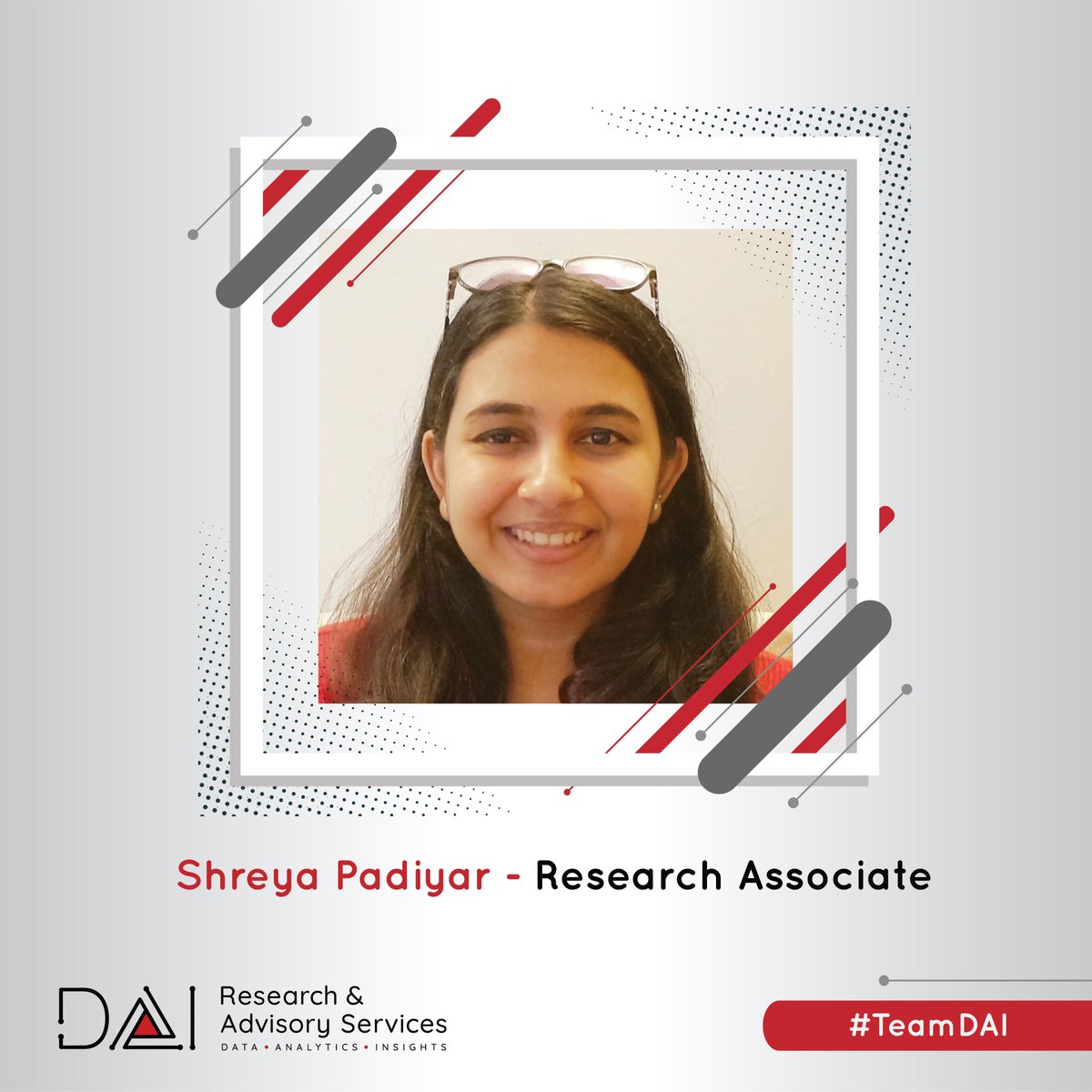 DIAResearch's tweet photo. 🆕 #TeamDAI
Palak Agarwal & Shreya Padiyar have joined DAI as #ResearchAssociates and the entire organisation extends a very warm welcome to them! 🤝
Learn more about Palak & Shreya at https://t.co/o3J4g0viQU ❇
#JobsAtDAI #Research https://t.co/iclBsuXrYU
