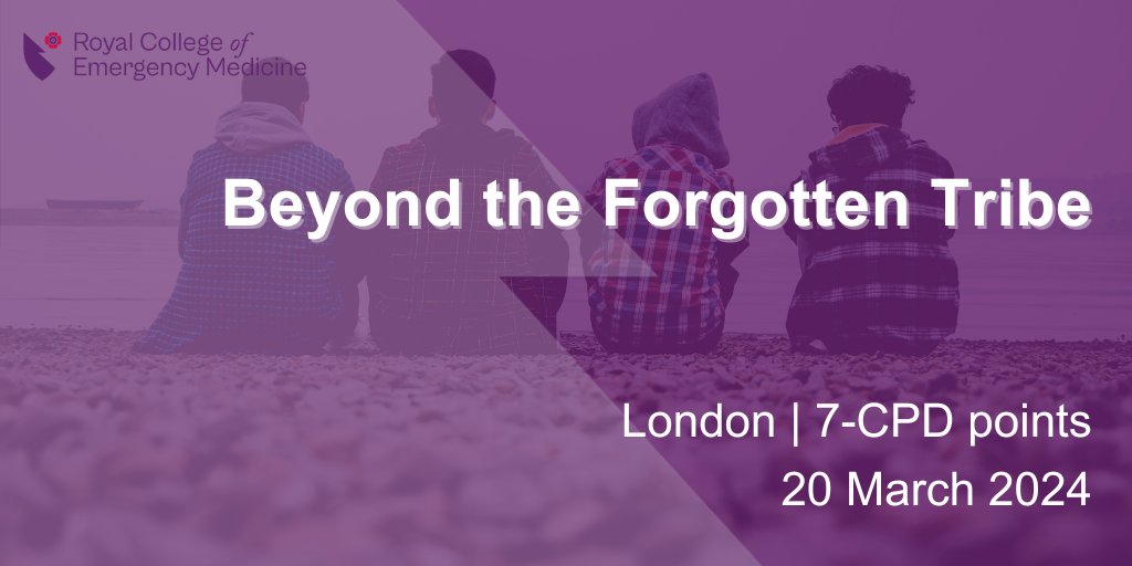 🌟 Beyond the Forgotten Tribe Event 🌟
Delve into complex issues around adolescents in the ED:

📣Adolescent brain exploration
📣Medically unexplained symptoms
📣Trauma in teens
📣Develop ED services

🌐 Register for "The Forgotten Tribe"-bit.ly/3RNuhmK

Don't miss out!