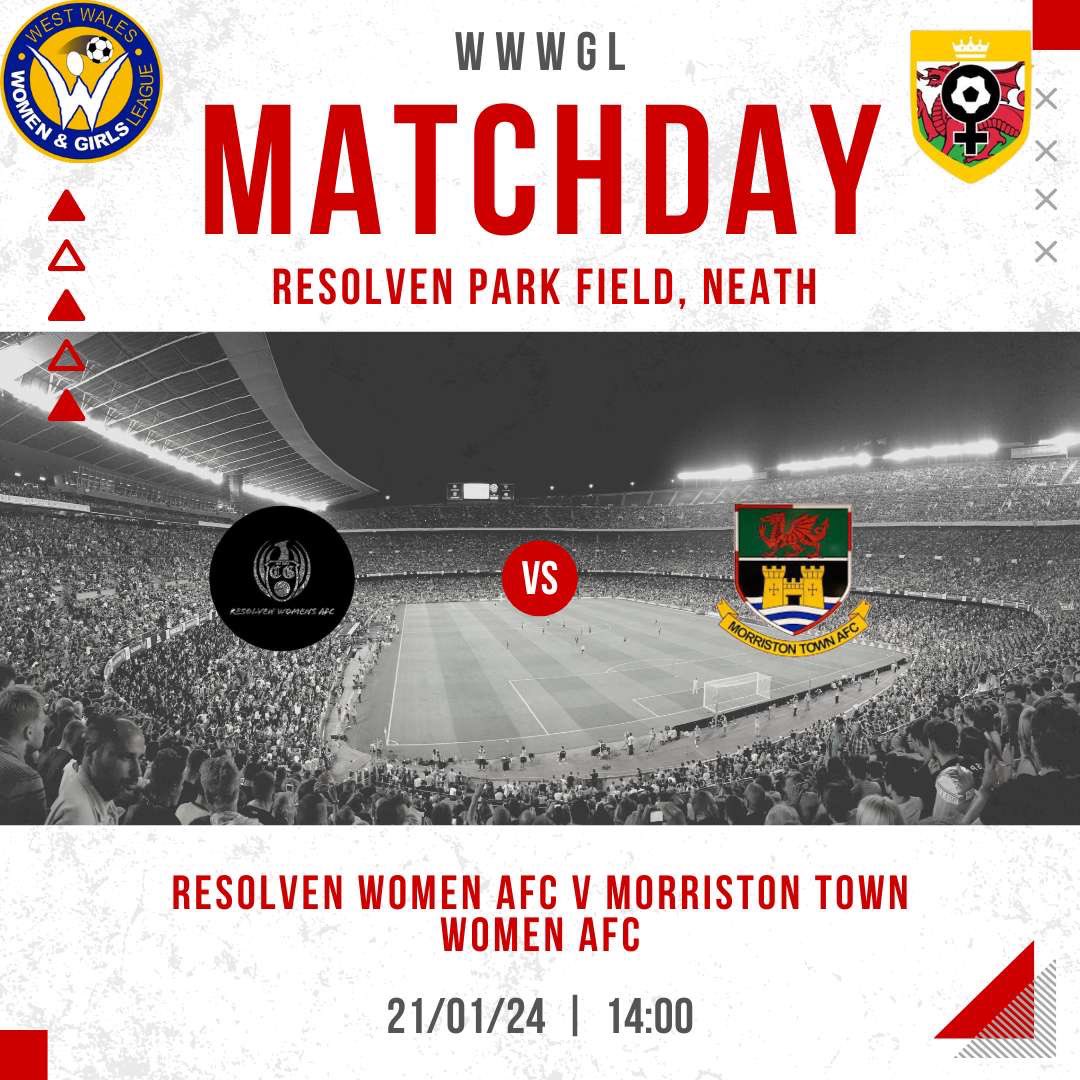 morriston_women's tweet photo. Storm Isha hasnโt gotten us this weekend๐ our game today is ON!!๐
๐Resolven Park Field, 43 Rugby Rd, Resolven, Neath, SA11 4HH
โฐ14:00
Come and support the ladies! Bring your wellies and brollies ๐๐คฉ
#morristontownwomen #wwwgl #womensfootball #HerGameToo #wales #uppatown https://t.co/0MqdF4PPOy