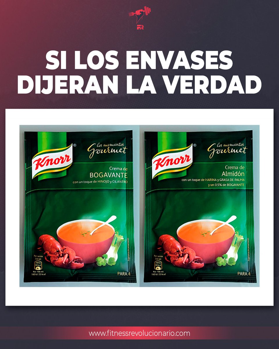 Si los envases dijeran la verdad...