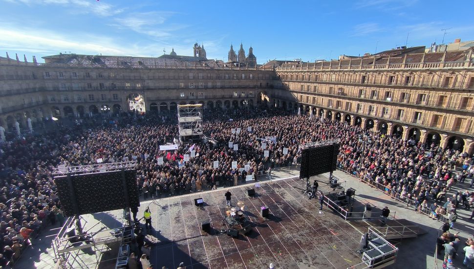 ‼️  Así está la Plaza Mayor de #Salamanca: un clamor para recuperar las conexiones ferroviarias 

bitly.ws/3anX5

📸 Arai Santana