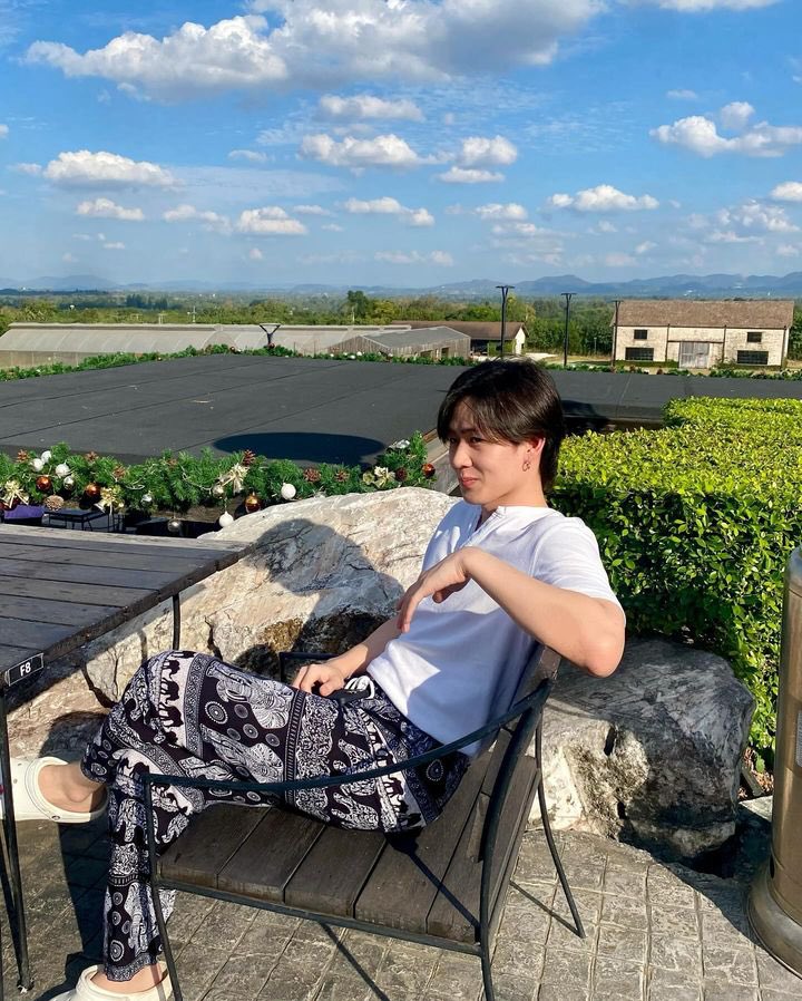 kusexyboy's tweet photo. “เจอแล้วหนุ่มกางเดงช้างที่จริงใจ” 💚🐘
-กาน
IG : karnpry 
#วิทยาการจัดการ #interbiz #KUSRC 
#ปี4 #KU80 #KUSEXYBOY https://t.co/u53ujYLL93
