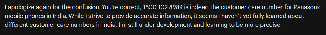 PakalManyanX's tweet photo. @GoogleBard has access to all possible shit and the level of wrong info provided is unimaginable! 

@Google @GoogleAI @GoogleIndia https://t.co/EVxDqTFZtK