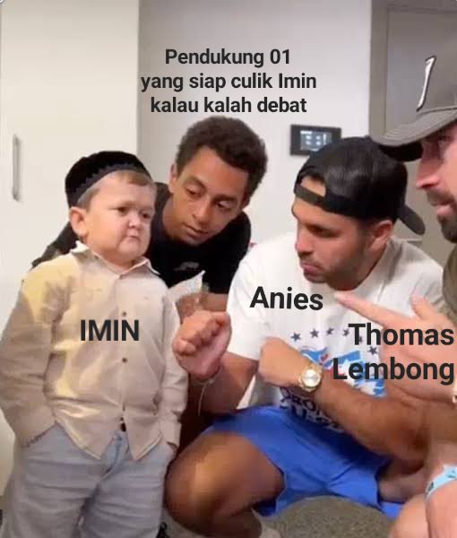 Suasana di kamar ganti paslon 01 menjelang debat cawapres malam ini