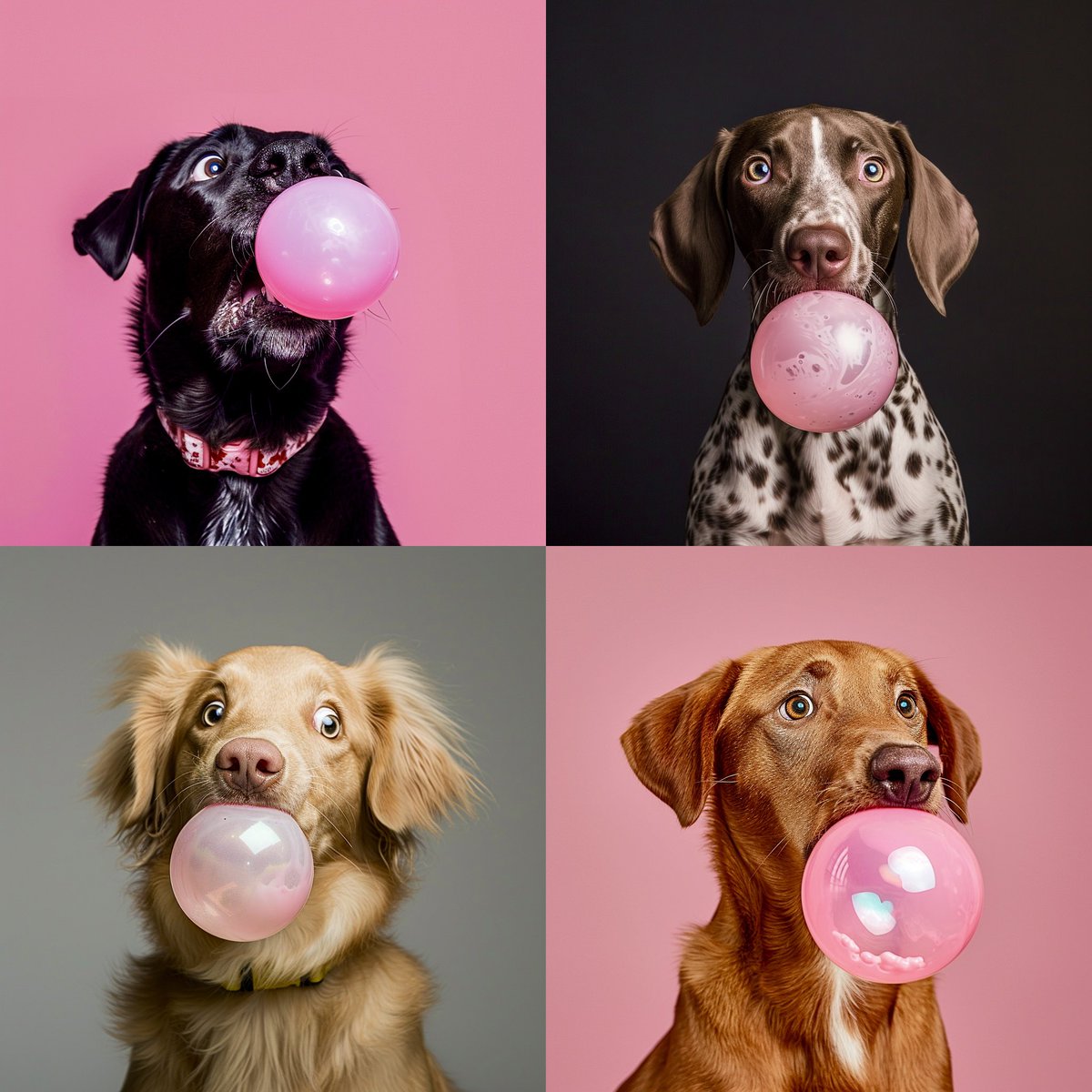 thecaninecult's tweet photo. @Mistad00d Blow your own bubble. #bubbleyum https://t.co/U8as1nZh30