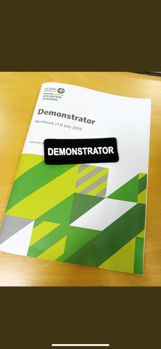 Well that’s another 9 demonstrators signed off and ready to get out there delivering training for <a href="/stjohnambulance/">St John Ambulance England</a> @SJAIntTraining