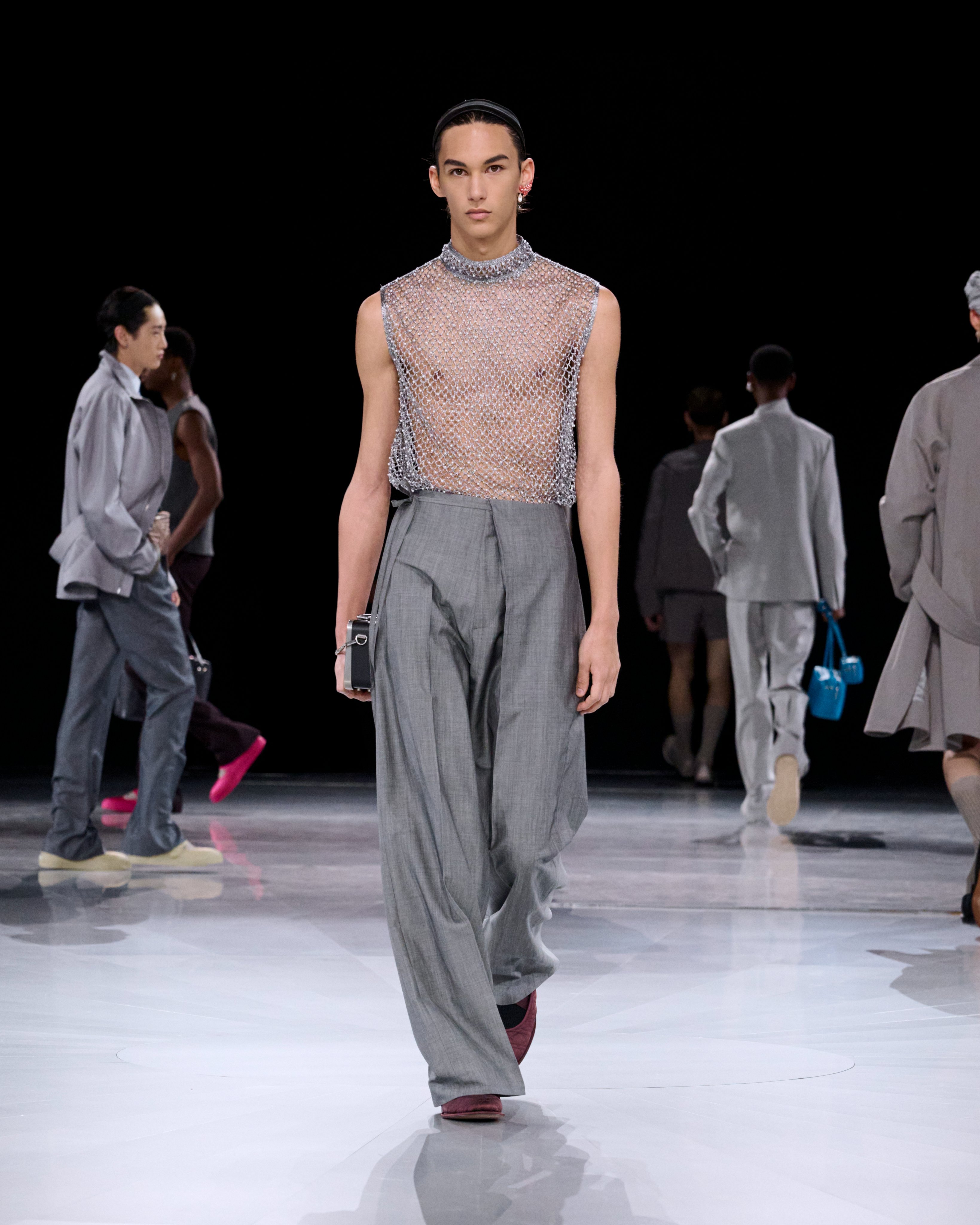 Dior sheer top shop