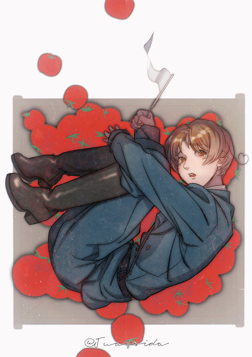 一个奇怪的番茄箱
#APH #aph  #へタリア 
#フェリシアーノ・ヴァルガス