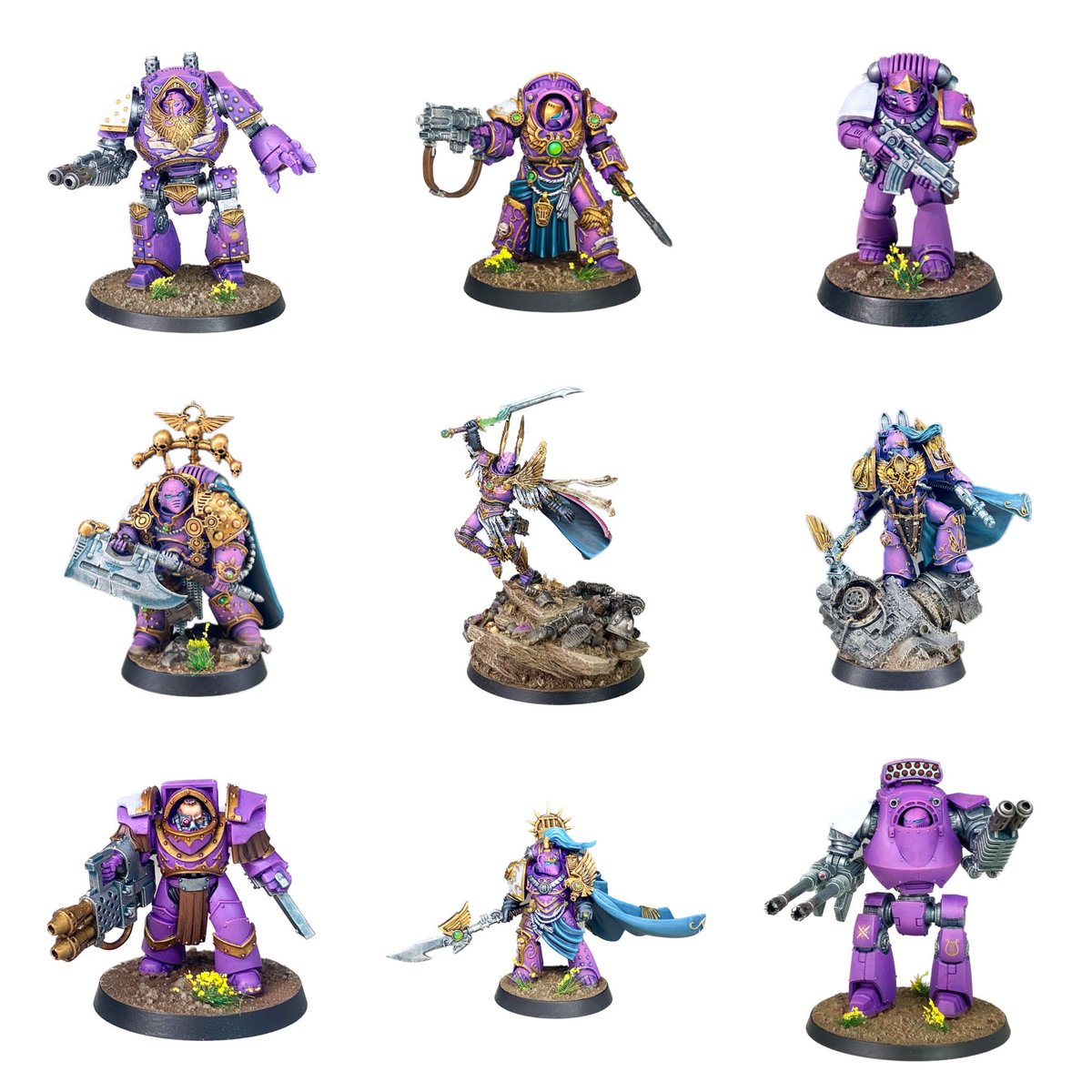18 to choose from - What’s your favourite legion? 💜 #Warhammer #WarhammerCommunity