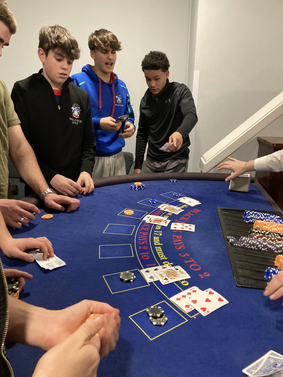 Casino night is always an entertaining evening of fun. Great to see the boys enjoying themselves. Year 10s topping the winnings table 👏👏 #blackjack #roulette #winnerwinnerchickendinner