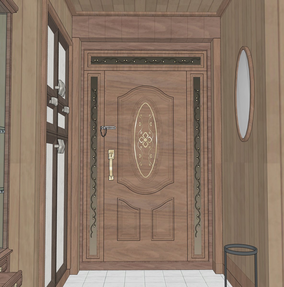 일비작화소 님께서 만드신 아름다운 옛날 집 '응답하라 옛날주택'에 보조 걸쇠를 추가로 제작해 주셨습니다. 더불어 주변 구조물까지 섬세하게 덧붙여 주셔서 많은 도움이 되었습니다. 대단히 감사합니다.