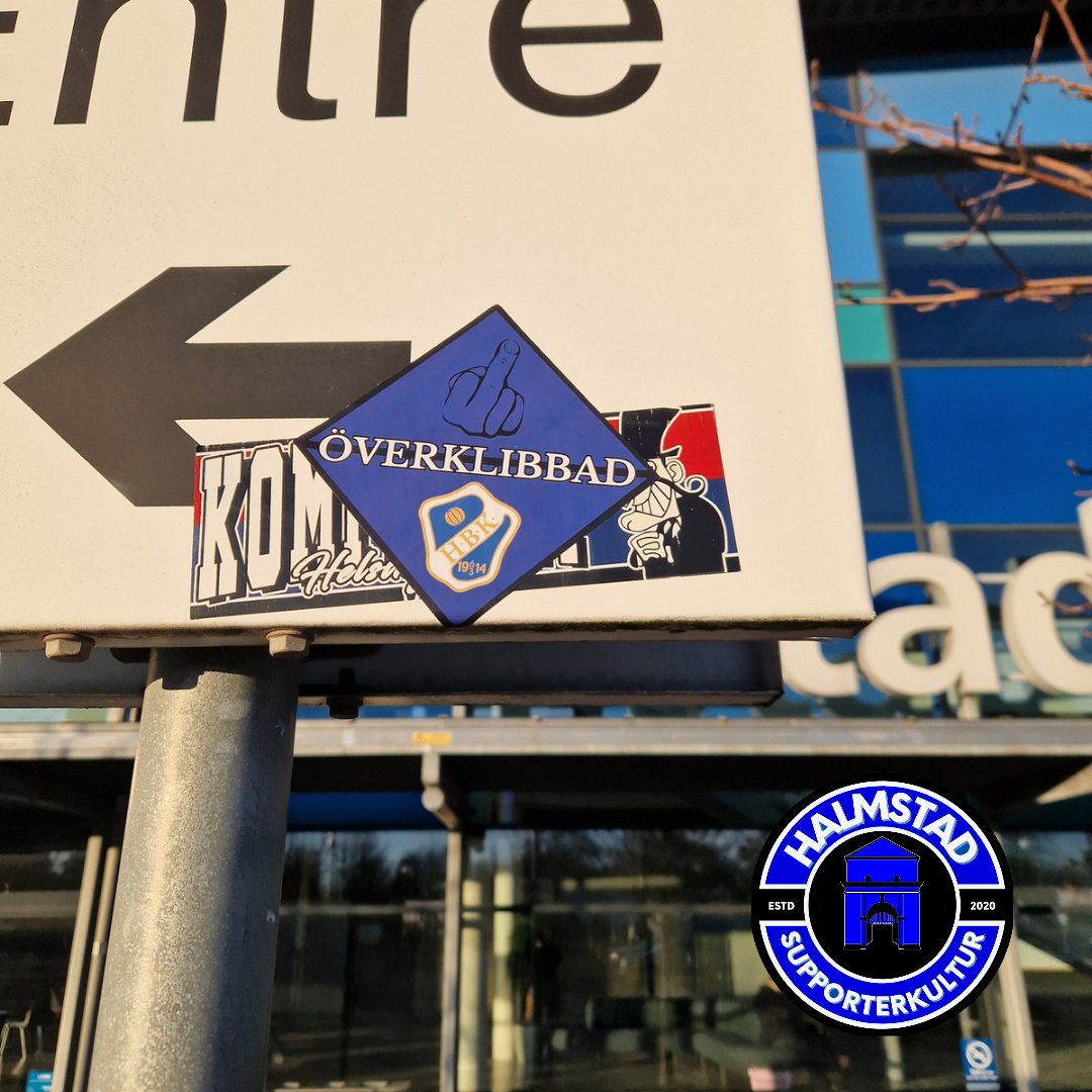 HbkStickers's tweet photo. #Halmstad #HalmstadsBK #klibbor #Helsingborg #Hif #Klibbor #Stickers #Överklibbad #HBK https://t.co/KSeobhQr8x