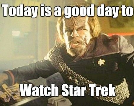 I agree with Worf <a href="/StarTrek/">Star Trek</a>