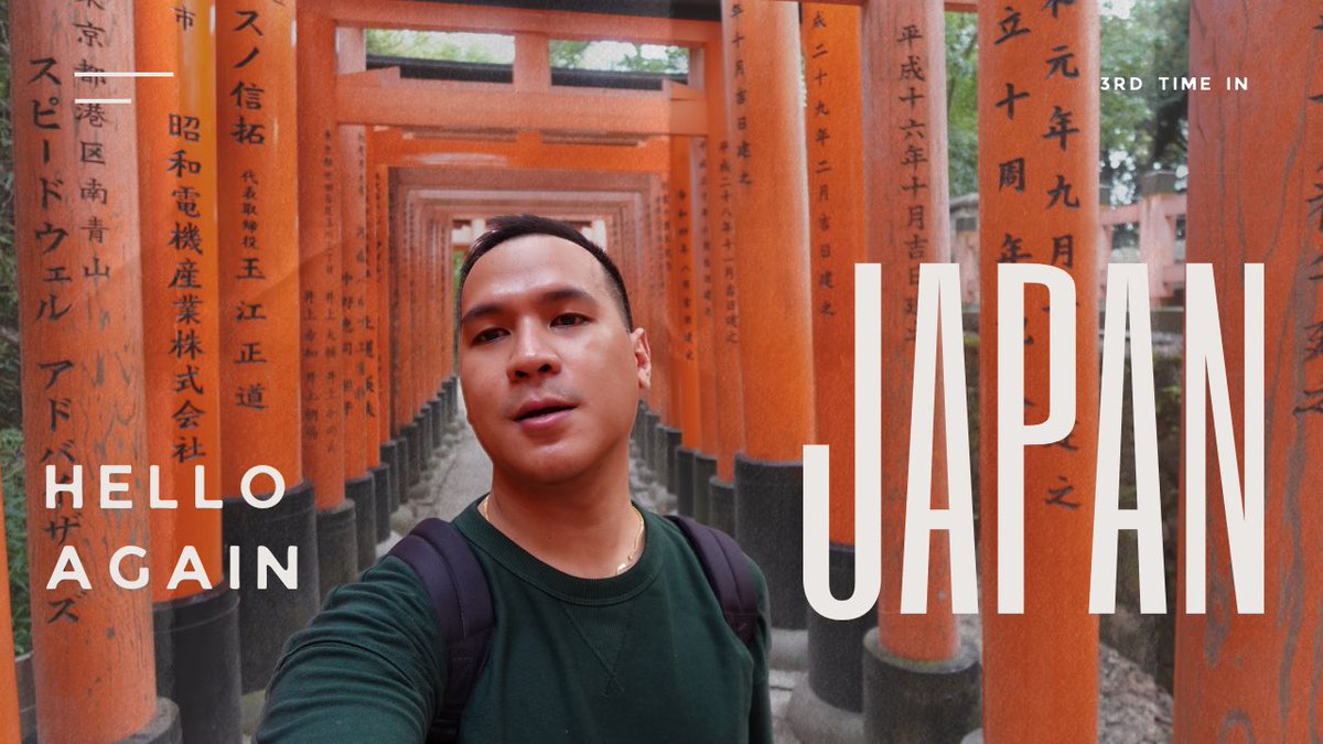 ohnoitsyoko's tweet photo. 3RD TIME IN JAPAN!!! (TOKYO, OSAKA, KYOTO) https://t.co/VAg2c2P6A5 via @YouTube https://t.co/IoGIjLJIka