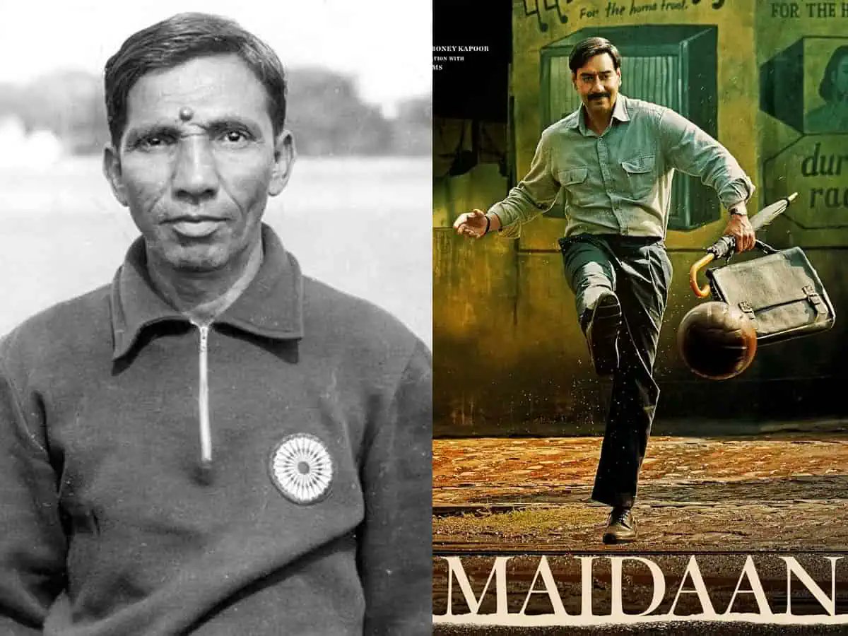 It was a Biopic of Syed Abdul Rahim.
He coached the national team from 1950 to 1963 and is called the 'architect of modern Indian football.' Under his coaching, India did really well, winning Gold in the Asian Games and reaching the semi-finals of the 1956 Summer Olympics. His…