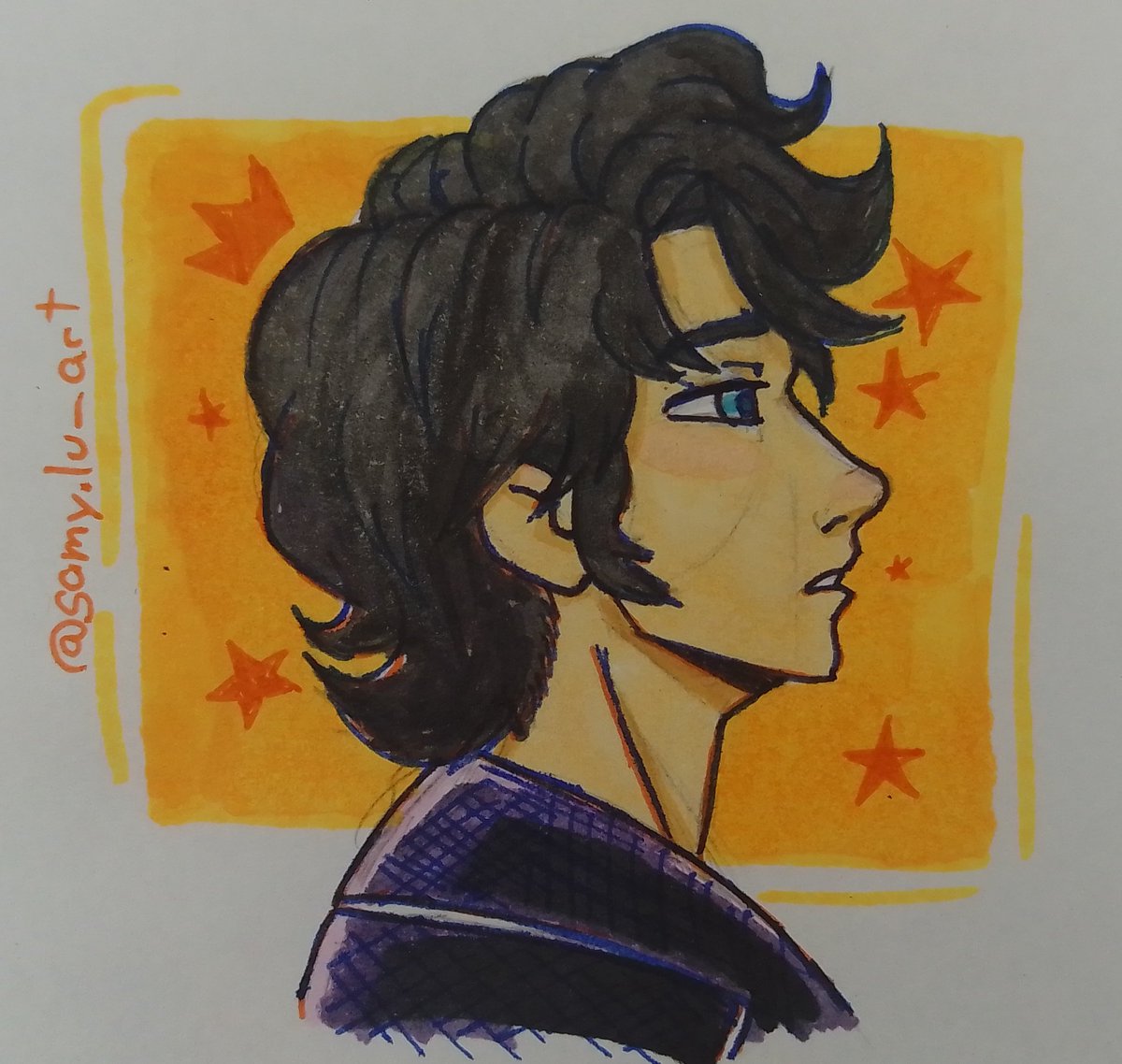 Samy_Lu_Art's tweet photo. Practicando con los marcadores y delineadores que me regalaron en diciembre 😍
No sé qué hice exactamente, pero para mí se ve chévere jsjs✨
#CoMPaS #ElTrollino #TimbaVk #RobertaLPDM #RobinLPDM https://t.co/4akBGiZS7N