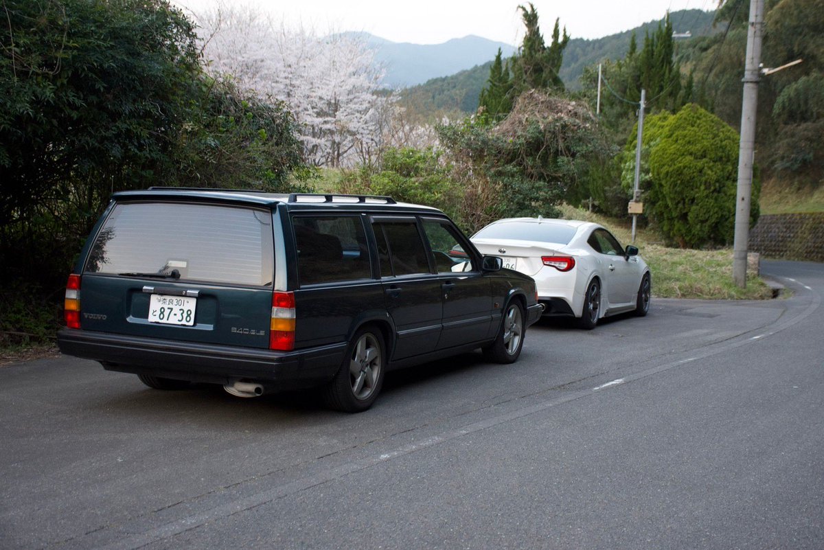 本屋で雑誌見てたら懐かしの車が！
VOLVO940 wagon
こんな車にも乗ってました✨️