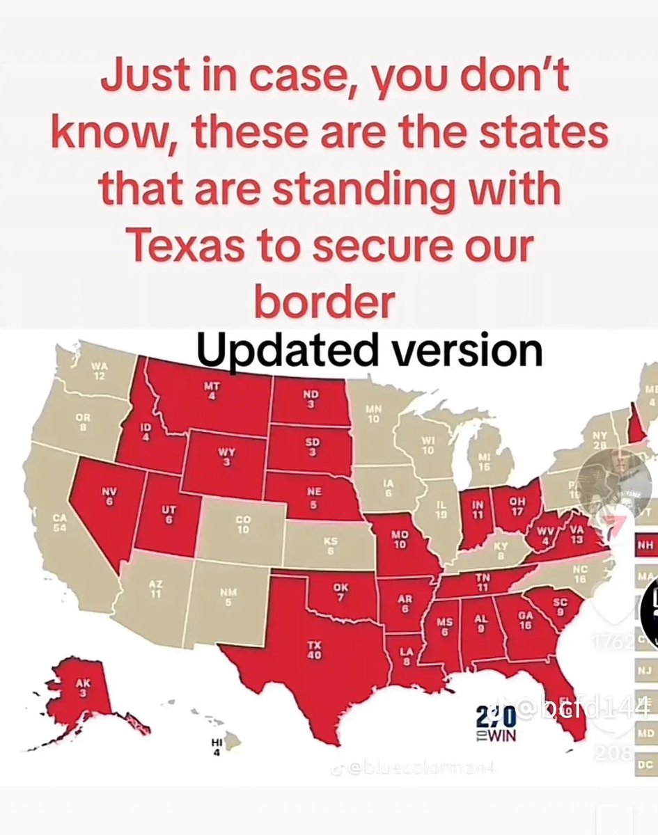 Notmyfault99's tweet photo. Just so you know-look at the states that are holding the line - America 🇺🇸 is with saving/protecting! 

#StandWithTexas https://t.co/Ev6TLj8Ot7