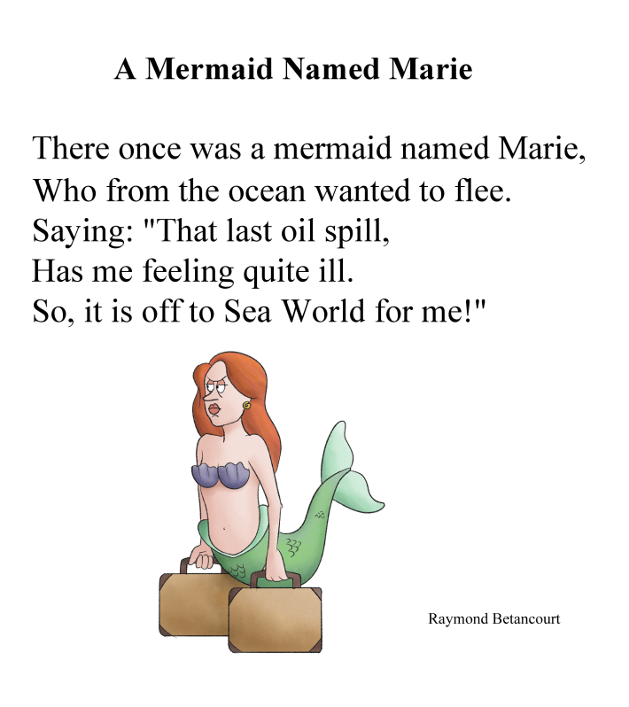 #LimerickSunday #poemsforkids #Mermaid