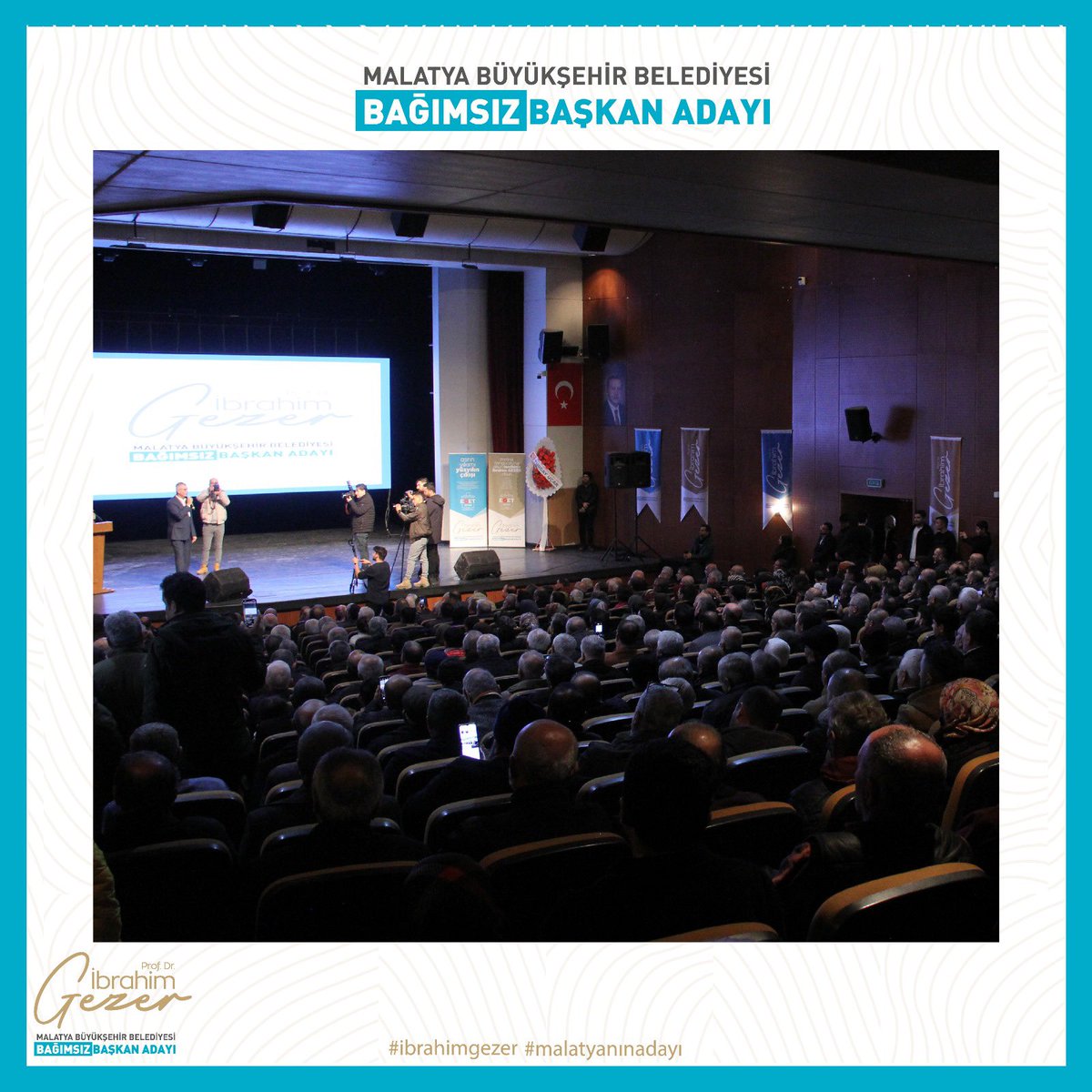 İbrahim GEZER Malatya Büyükşehir Belediyesi Bağımsız Başkan Adaylığını Açıklıyor
#malatyanınadayı #ibrahimgezer