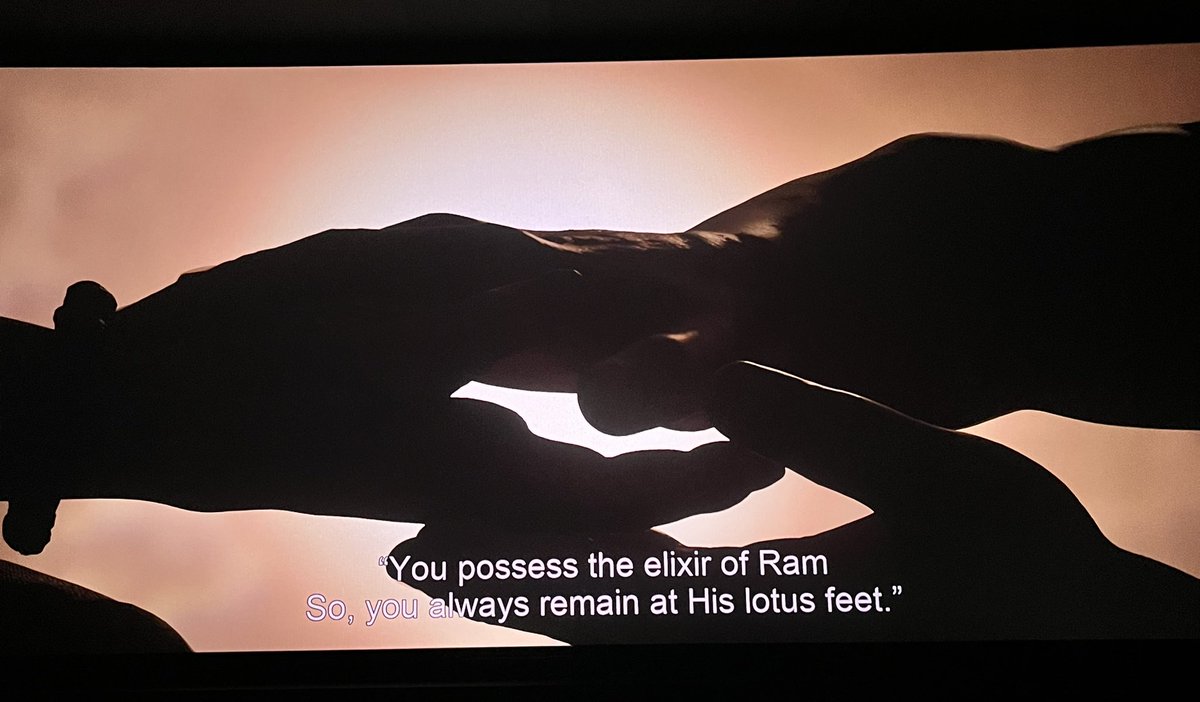 Aravind_Aj28's tweet photo. HanuMAN Review - 9/10
Just a single line, “A complete Trance 😇” @PrasanthVarma
Last 30mins pure goosebumps💥BGM and CG🔥. Elevation scenes well placed👌🏻.
Jai Hanuman! Jai Shree RAM! 🚩🙏🏻
#HanuMAN #HanumanEverywhere #Hanumania #HanumanReview #HanuManForShreeRam #HanumanMovie https://t.co/Bf0cNEdZrD