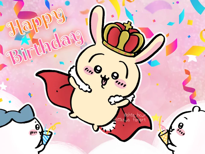 ✨Happy Birthday✨
   うさぎ

#うさぎ生誕祭2024 