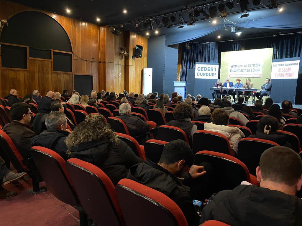 DikmenPlatform's tweet photo. Eğitim hakkı için bir aradayız. 

“Sermaye ve Gericilik Kuşatmasında Eğitim” başlıklı etkinliğimizi gerçekleştirdik. Tüm konuşmacılara ve katılan Dikmenlilere teşekkür ederiz.

Önümüzdeki etkinliklerde görüşmek üzere. https://t.co/06qZDR75jw