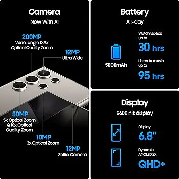 TechTrendsBro's tweet photo. Samsung Galaxy S24 Ultra 5G (Titanium Gray, 12GB, 512GB Storage)
Size:
12GB+512GB
https://t.co/T8vrACzWpP https://t.co/nyUUIwjfF8
