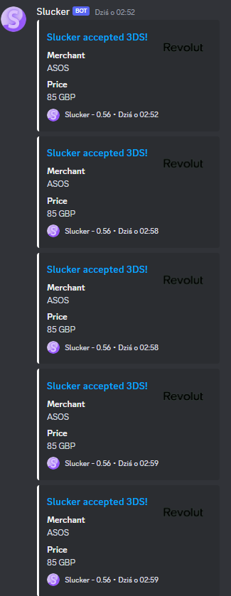 Our users do not need to be ready 24/7 to accept 3DS because Slucker does it for them.
whop.com/slucker/