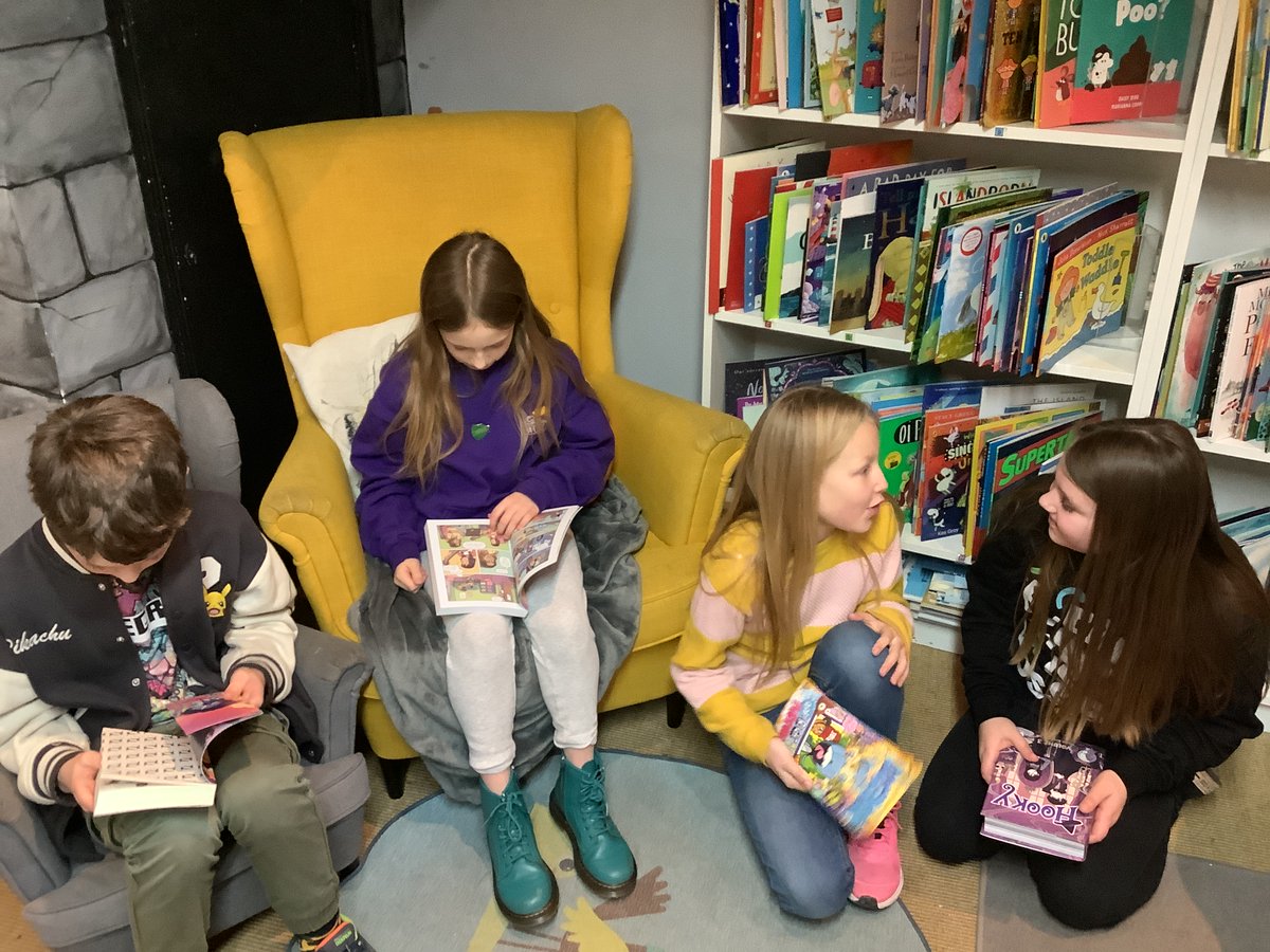 Our librarians had a great time at Bookbugs and Dragon Tales bookshop yesterday. They chose some fantastic books for the library for all year groups. Thank you to <a href="/Bookbugsdragon1/">Bookbugsdragontales📚</a> for organising such a lovely afternoon for our children.