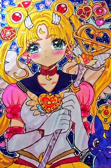 セーラームーン!おジャ魔女どれみ、プリキュア!(๑ᴖ◡ᴖ๑)