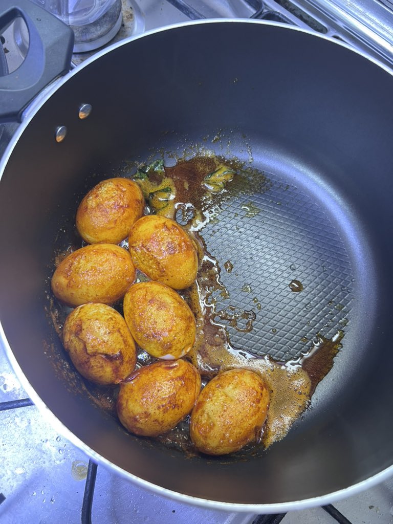 rms_nathan's tweet image. Sunday Special..! 

🐣 Kerala Style #EggCurry 🐣