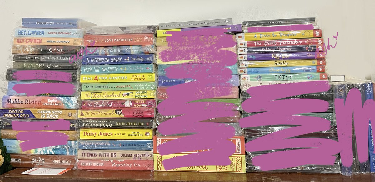daphastings's tweet photo. inch check :) all books are available except those marked, pls dm for more info

— vgc; some have removable annotations
— all readable and sealed in opp. minimal tanned pages
— can send more photos and/or videos for condi

🏷️ wts lfb books international books wattpad books https://t.co/TSDk5o4foE