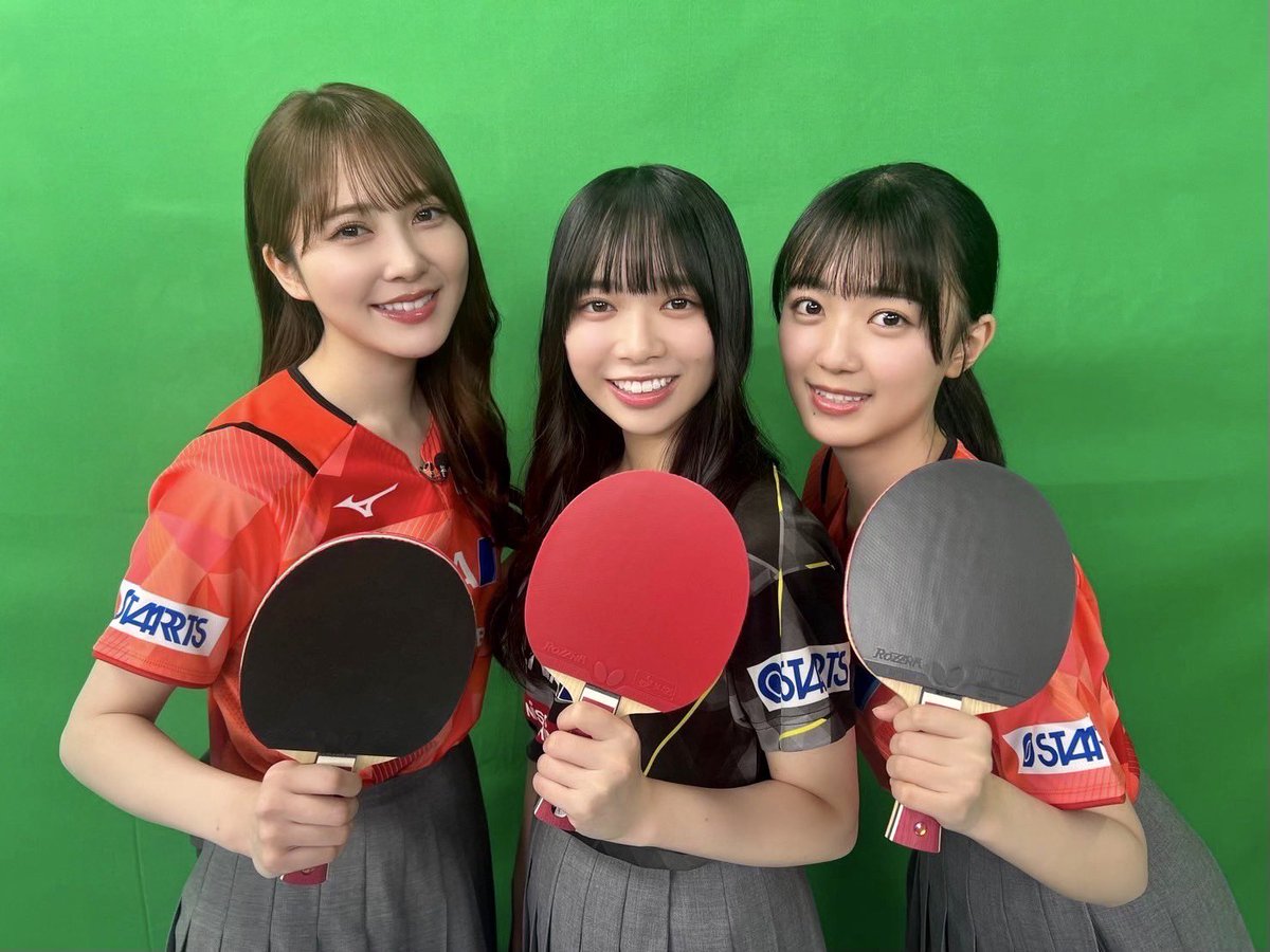 本日1月21日(日)23:30〜テレビ東京「世界卓球ヤミツキTV」に #加藤史帆、#山口陽世、#平尾帆夏 が出演いたします☀️

ぜひご覧ください🏓

#世界卓球2024
#日向坂46_卓球
#日向坂46
tv-tokyo.co.jp/yamitsuki/