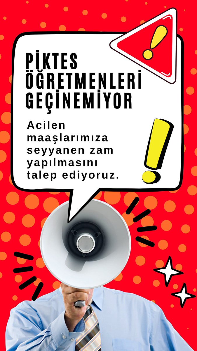 Sayın Bakanım, <a href="/Yusuf__Tekin/">Yusuf Tekin</a>  Sayın Hayat Boyu Öğrenme Genel Müdürüm, <a href="/cengizmete/">Cengiz Mete</a> Artan hayat pahalılığı ve eriyen maaşımızla bu zorlu koşullarda insan onuruna yakışır bir şekilde yaşamımızı sürdürmemiz için gerekli olan seyyanen zam talebimize olumlu dönüt vereceğinizi umut